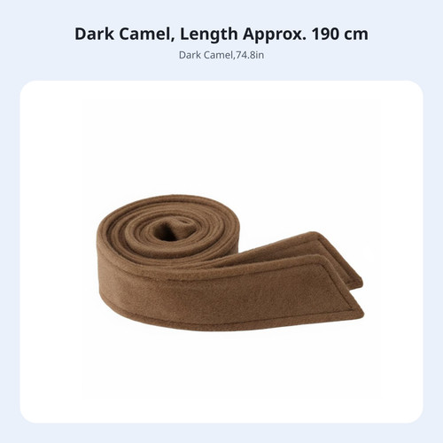 Black wool waist - waist, belt