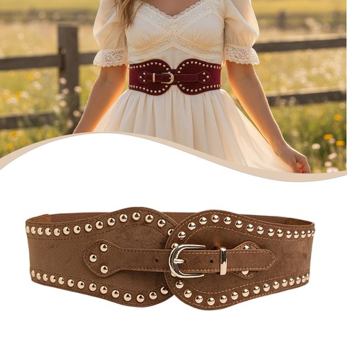 Wide waist belt adjustable - waist,